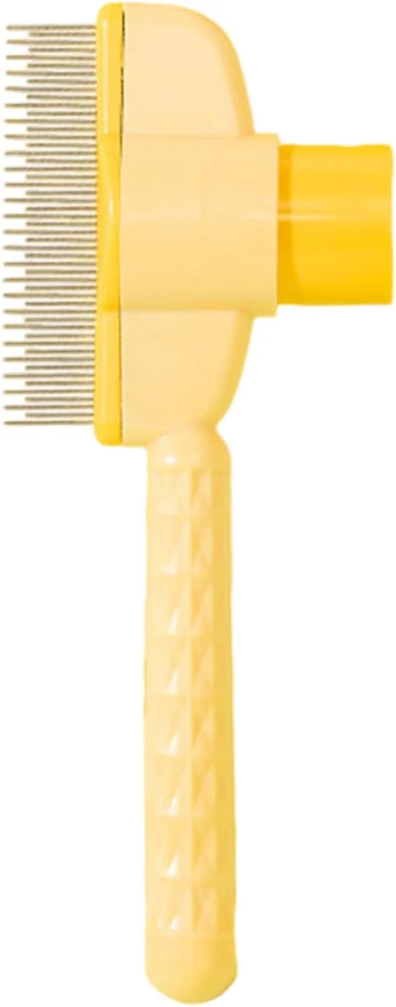 برس گربه، شانه برس نظافت با دسته ارگونومیک | برس نظافت حیوانات خانگی، برای نظافت و حمام کردن موی سگ و گربه، از بین بردن گره