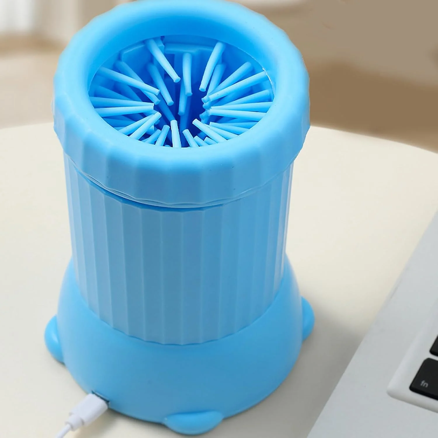 دستگاه شستشوی پنجه سگ، دستگاه شستشوی شارژی USB | تمیز کننده خودکار پنجه سگ - مناسب برای پیاده روی و مسافرت توله سگ و بچه گربه دستگاه شستشوی پنجه سگ، دستگاه شستشوی شارژی USB | تمیز کننده خودکار پنجه سگ - مناسب برای پیاده روی و مسافرت توله سگ و بچه گربه