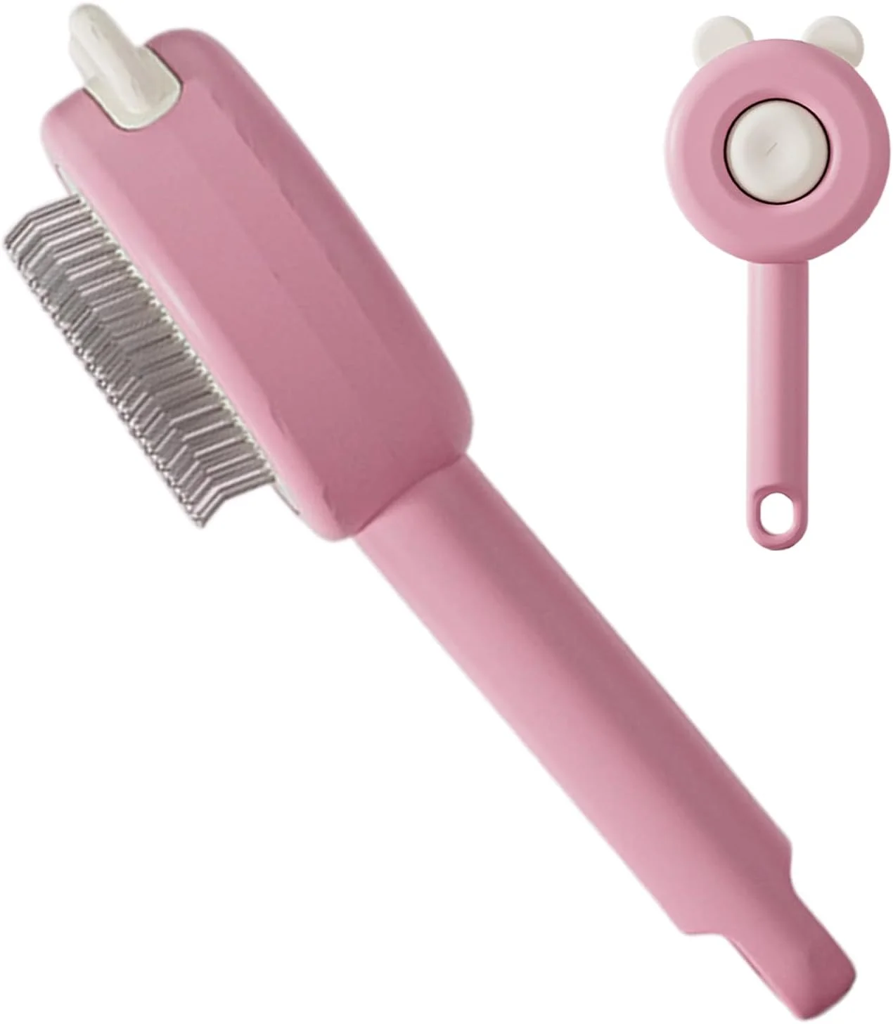 برس موی گربه، ضد لغزش با دکمه رهاسازی، شانه باز کننده گره موی بچه گربه، برای ماساژ، حمام کردن گربه ها و سگ های مو بلند و کوتاه، مناسب فضای داخلی و خارجی برس موی گربه، ضد لغزش با دکمه رهاسازی، شانه باز کننده گره موی بچه گربه، برای ماساژ، حمام کردن گربه ها و سگ های مو بلند و کوتاه، مناسب فضای داخلی و خارجی