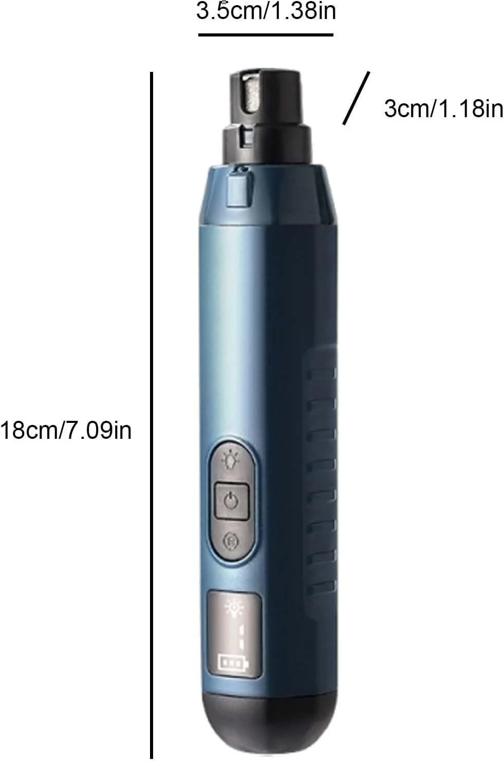 سوهان برقی ناخن سگ - ابزار پیرایش پنجه - سوهان برقی بی صدا 5 سرعته USB قابل شارژ برای پیرایش و مراقبت از ناخن پنجه سگ گربه توله سگ حیوان خانگی سوهان برقی ناخن سگ - ابزار پیرایش پنجه - سوهان برقی بی صدا 5 سرعته USB قابل شارژ برای پیرایش و مراقبت از ناخن پنجه سگ گربه توله سگ حیوان خانگی