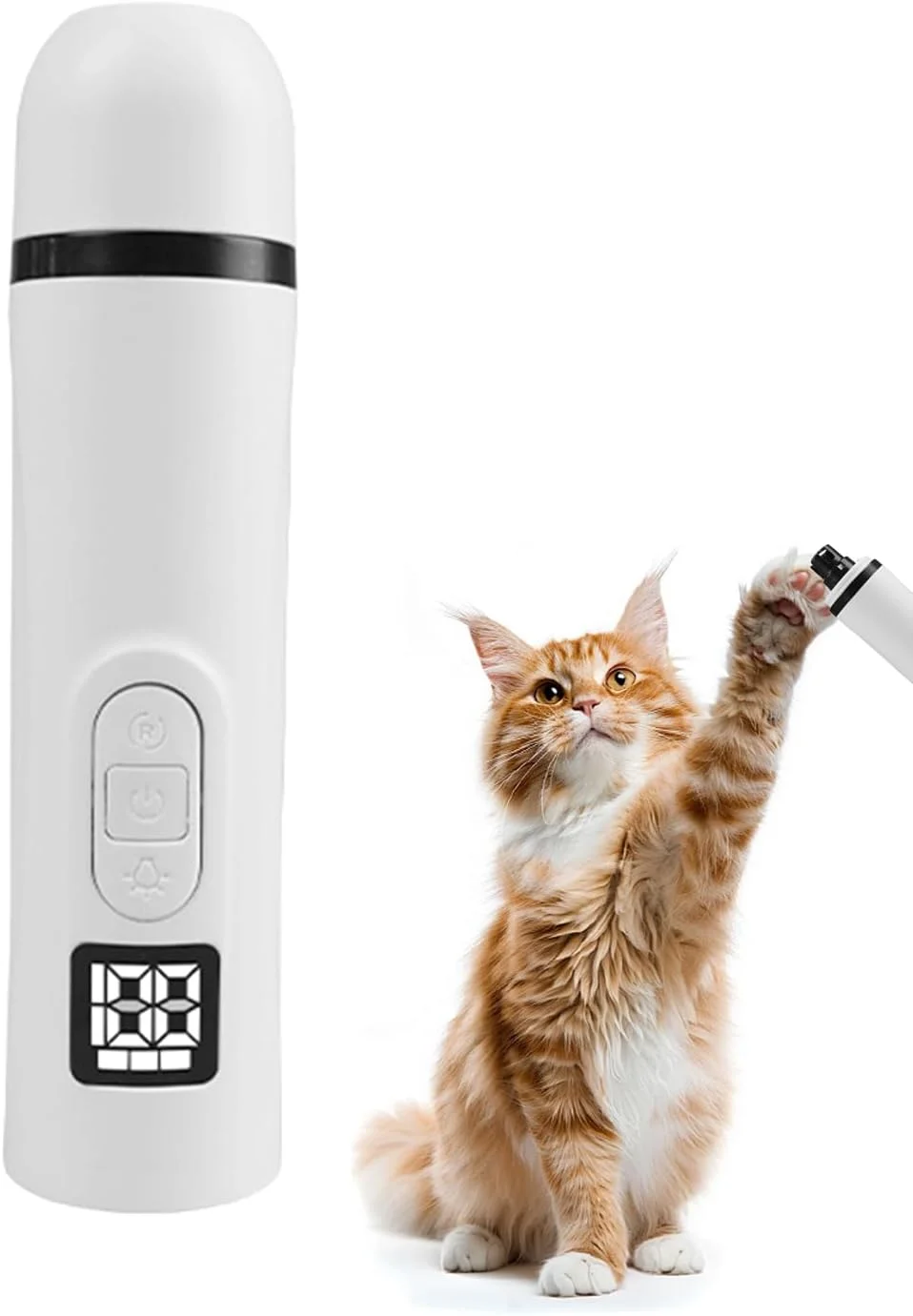 سوهان ناخن سگ بی صدا | کاتر برقی بی سیم بی صدا | سوهان برقی ناخن سگ با 2 سرعت قابل تنظیم - برای پیرایش حیوانات خانگی در خانه و مسافرت سوهان ناخن سگ بی صدا | کاتر برقی بی سیم بی صدا | سوهان برقی ناخن سگ با 2 سرعت قابل تنظیم - برای پیرایش حیوانات خانگی در خانه و مسافرت