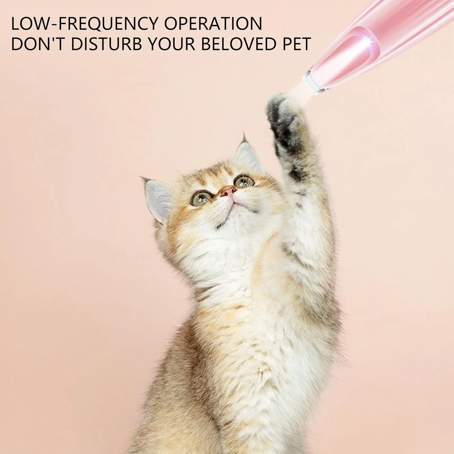 ماشین اصلاح حرفه ای موی حیوانات خانگی سگ و گربه، طراحی دسته ضد لغزش برای اصلاح موی پنجه ها، ماشین اصلاح ناخن مسافرتی حیوانات خانگی