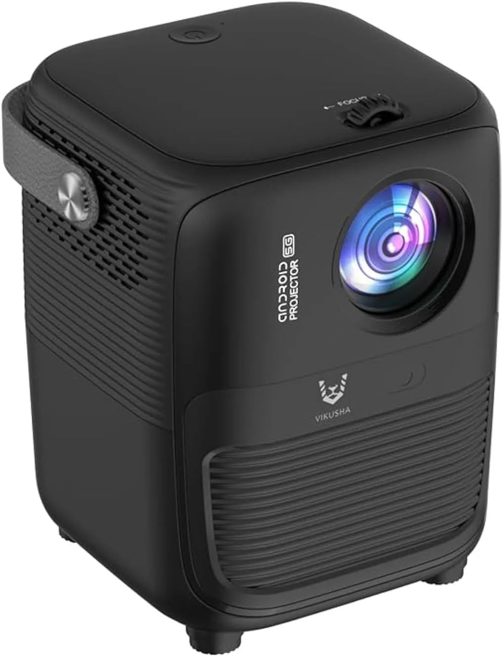 پروژکتور ویدئویی ویکوشا با وای فای 5G و بلوتوث، پخش تصویر 1080P HD، حافظه 2GB+32GB دو بانده، HDMI، تلویزیون سینمای خانگی بازی با ریموت (مشکی) پروژکتور ویدئویی ویکوشا با وای فای 5G و بلوتوث، پخش تصویر 1080P HD، حافظه 2GB+32GB دو بانده، HDMI، تلویزیون سینمای خانگی بازی با ریموت (مشکی)