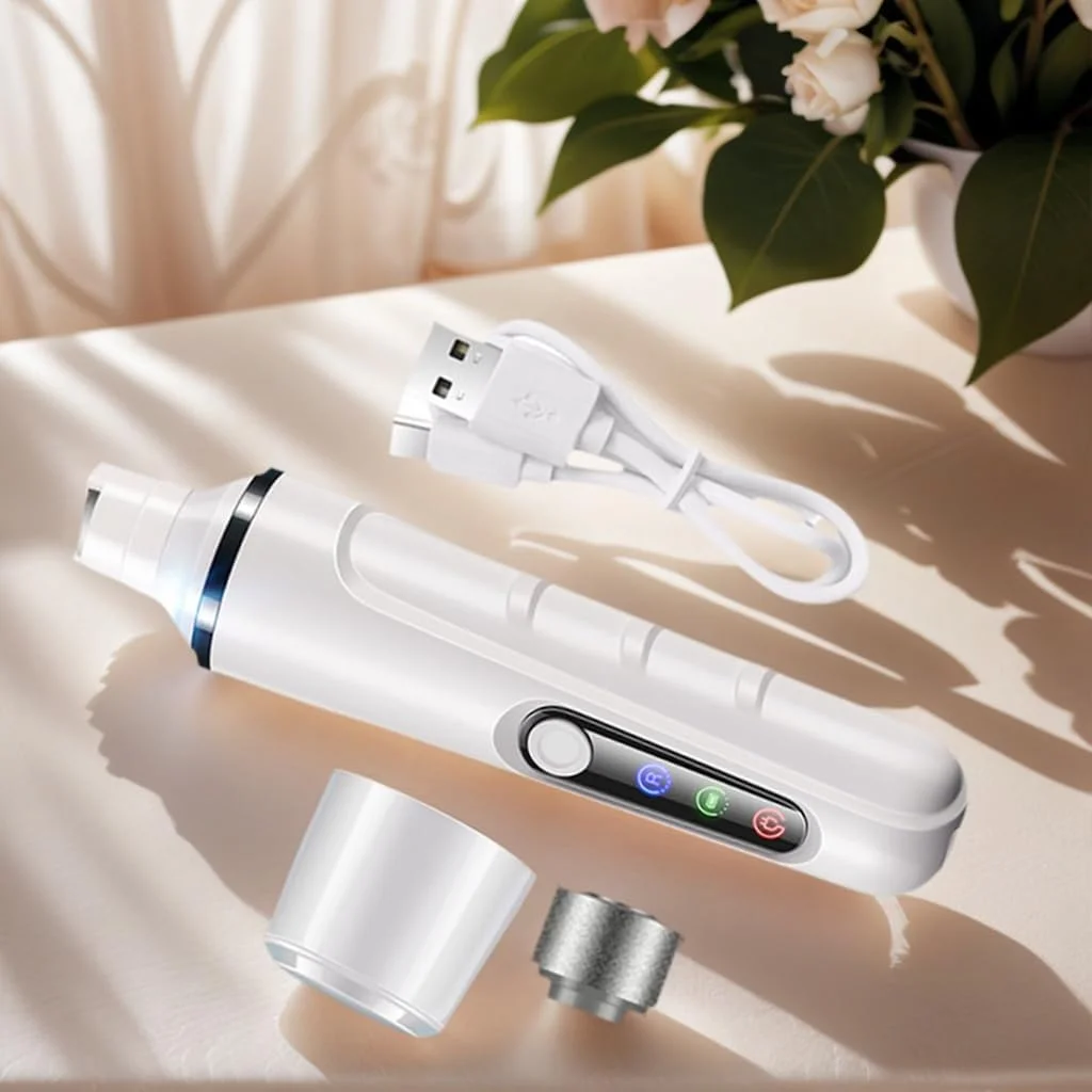 سوهان ناخن حیوانات خانگی برای سگ، چراغ LED کم صدا - سوهان برقی ناخن سگ قابل شارژ USB با سر تعویضی، برای خانه، حمام، پناهگاه، کمپینگ، بچه گربه، توله سگ و سایر حیوانات