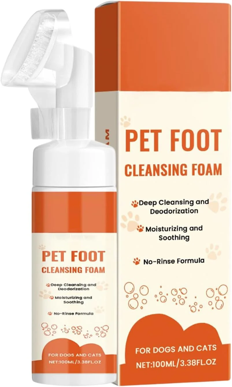 تمیز کننده پنجه سگ - تمیز کننده پنجه توله سگ | 100 میلی لیتر با شامپو برس نرم برای مراقبت از پوست و ریزش مو نژادهای متوسط و بزرگ، حمام بچه گربه، مسافرت، اسپا، خانه تمیز کننده پنجه سگ - تمیز کننده پنجه توله سگ | 100 میلی لیتر با شامپو برس نرم برای مراقبت از پوست و ریزش مو نژادهای متوسط و بزرگ، حمام بچه گربه، مسافرت، اسپا، خانه
