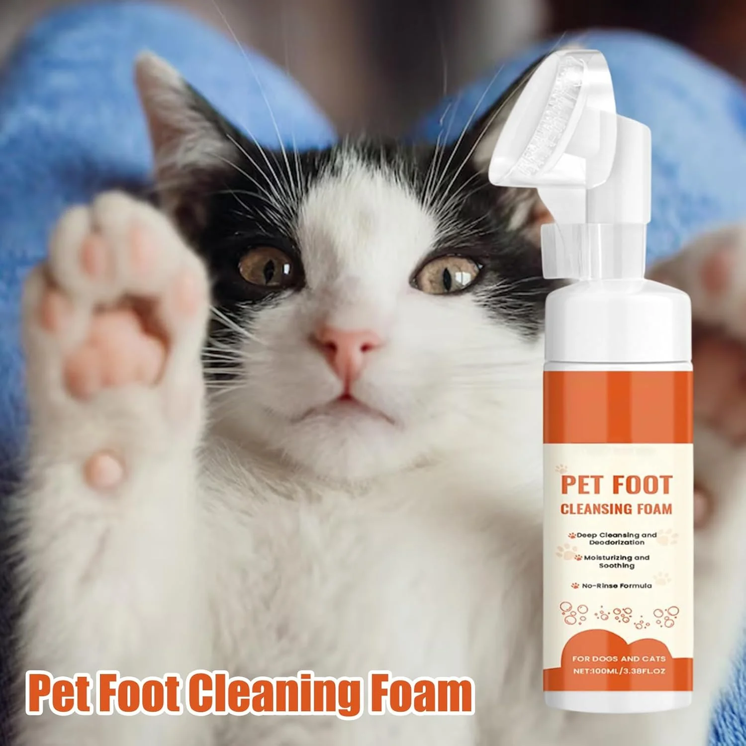 تمیز کننده پنجه سگ | تمیز کننده پنجه توله سگ، 100 میلی لیتر با شامپو تمیز کننده برس نرم برای حمام کردن، شستشو، مراقبت از پوست و اسپا مسافرتی برای نژادهای متوسط و بزرگ گربه و توله سگ تمیز کننده پنجه سگ | تمیز کننده پنجه توله سگ، 100 میلی لیتر با شامپو تمیز کننده برس نرم برای حمام کردن، شستشو، مراقبت از پوست و اسپا مسافرتی برای نژادهای متوسط و بزرگ گربه و توله سگ