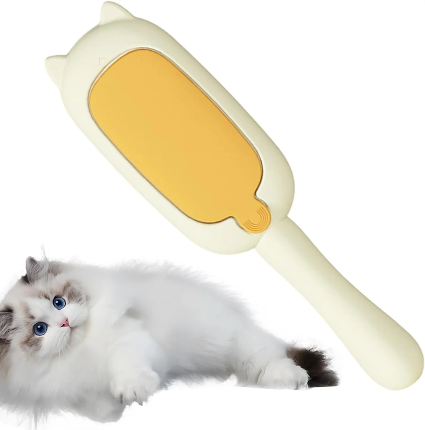 برس موی حیوانات خانگی، برس نظافت موی گربه | شانه نظافت ملایم حیوانات لوازم تمیز کردن لباس برای مبل اتاق نشیمن خوابگاه آپارتمان تخت