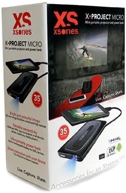 پروژکتور ویدیویی جیبی کوچک قابل حمل XSories X-Project Micro DLP LED پروژکتور ویدیویی جیبی کوچک قابل حمل XSories X-Project Micro DLP LED