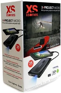 پروژکتور ویدیویی جیبی کوچک قابل حمل XSories X-Project Micro DLP LED پروژکتور ویدیویی جیبی کوچک قابل حمل XSories X-Project Micro DLP LED