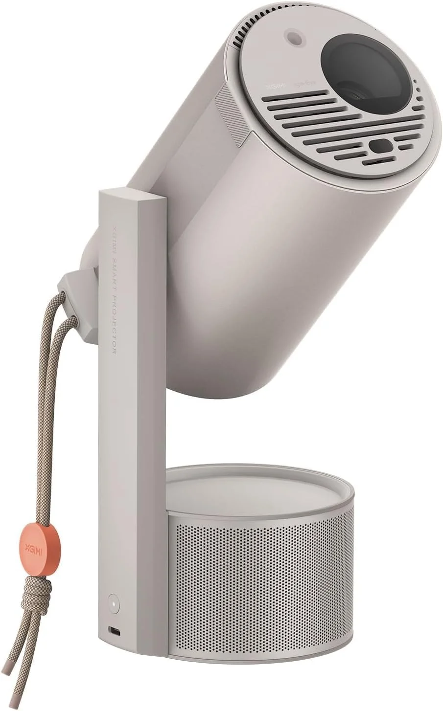 پروژکتور قابل حمل جدید XGIMI MoGo 3 Pro 2024، گوگل تی وی با نتفلیکس دارای مجوز، پایه قابل تنظیم داخلی، پروژکتور مینی از پاوربانک ها پشتیبانی می کند، 450 لومن ISO، ISA 2.0، 2 بلندگوی 5 واتی Harman Kardon