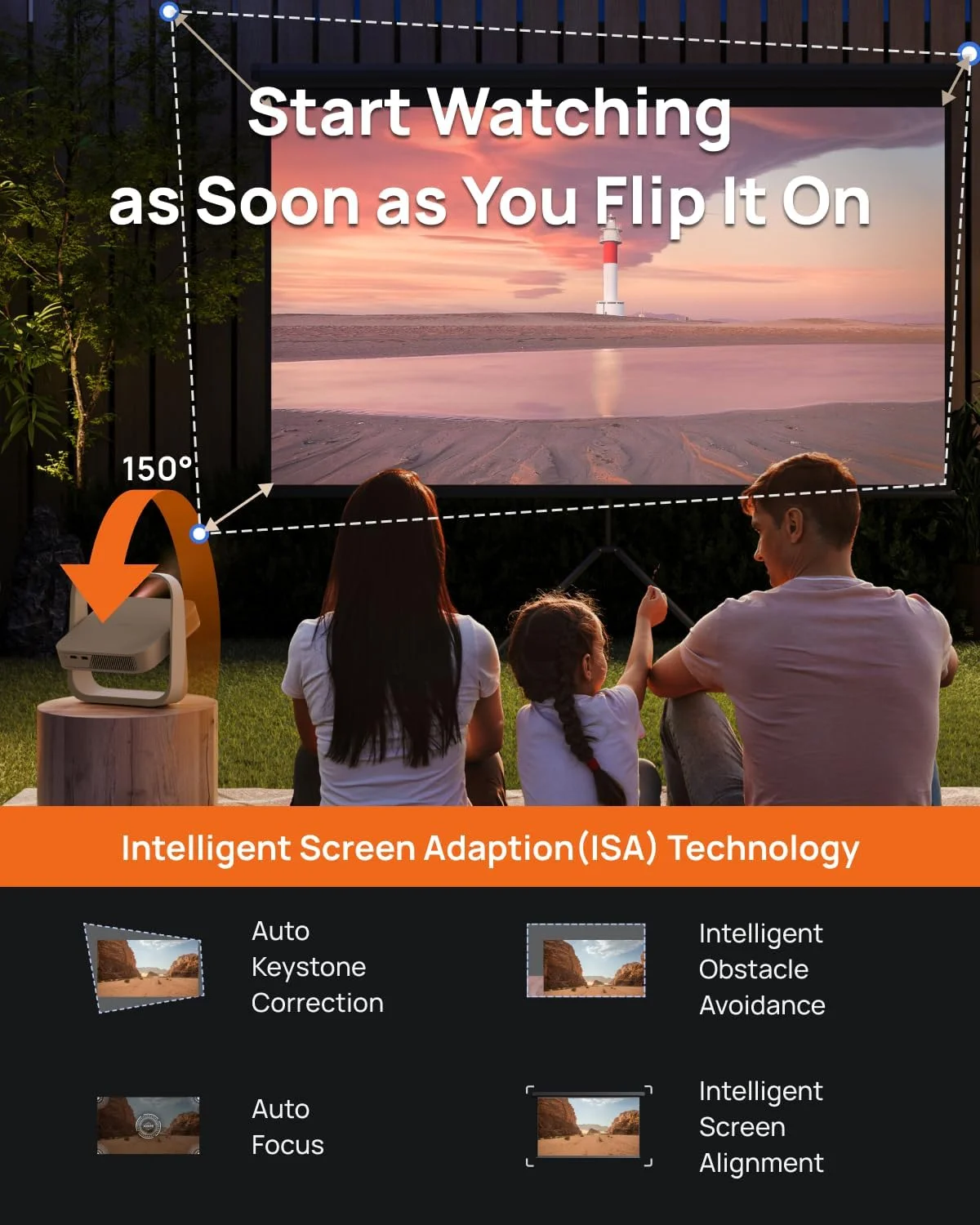 پروژکتور قابل حمل XGIMI Elfin Flip، 1080P، پروژکتور DLP، نتفلیکس دارای مجوز، پایه قابل تنظیم یکپارچه، 400 لومن ISO، تنظیم صفحه نمایش، 2 بلندگوی 3 واتی یکپارچه پروژکتور قابل حمل XGIMI Elfin Flip، 1080P، پروژکتور DLP، نتفلیکس دارای مجوز، پایه قابل تنظیم یکپارچه، 400 لومن ISO، تنظیم صفحه نمایش، 2 بلندگوی 3 واتی یکپارچه
