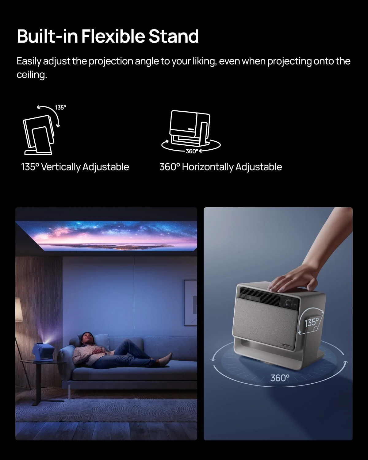 پروژکتور 4K UHD مدل XGIMI HORIZON S Pro پروژکتور 4K UHD مدل XGIMI HORIZON S Pro