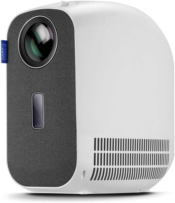 پروژکتور ویدئویی Wownect 8000 لومن، پروژکتور گیمینگ با نمایشگر 300 اینچی، پروژکتور فیلم Full HD با پشتیبانی از 4K، پروژکتور سینمای خانگی سازگار با PC، جعبه تلویزیون، بازی های ویدیویی، HDMI، USB، AV، لپ تاپ