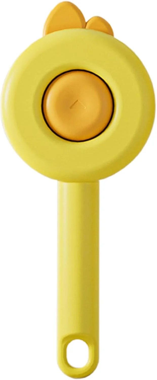 برس مو سگ، ضد لغزش با دکمه رهاسازی - شانه سوزنی خمیده توله سگ | برای حمام کردن سگ ها و گربه های مو بلند و کوتاه، نظافت داخلی و خارجی