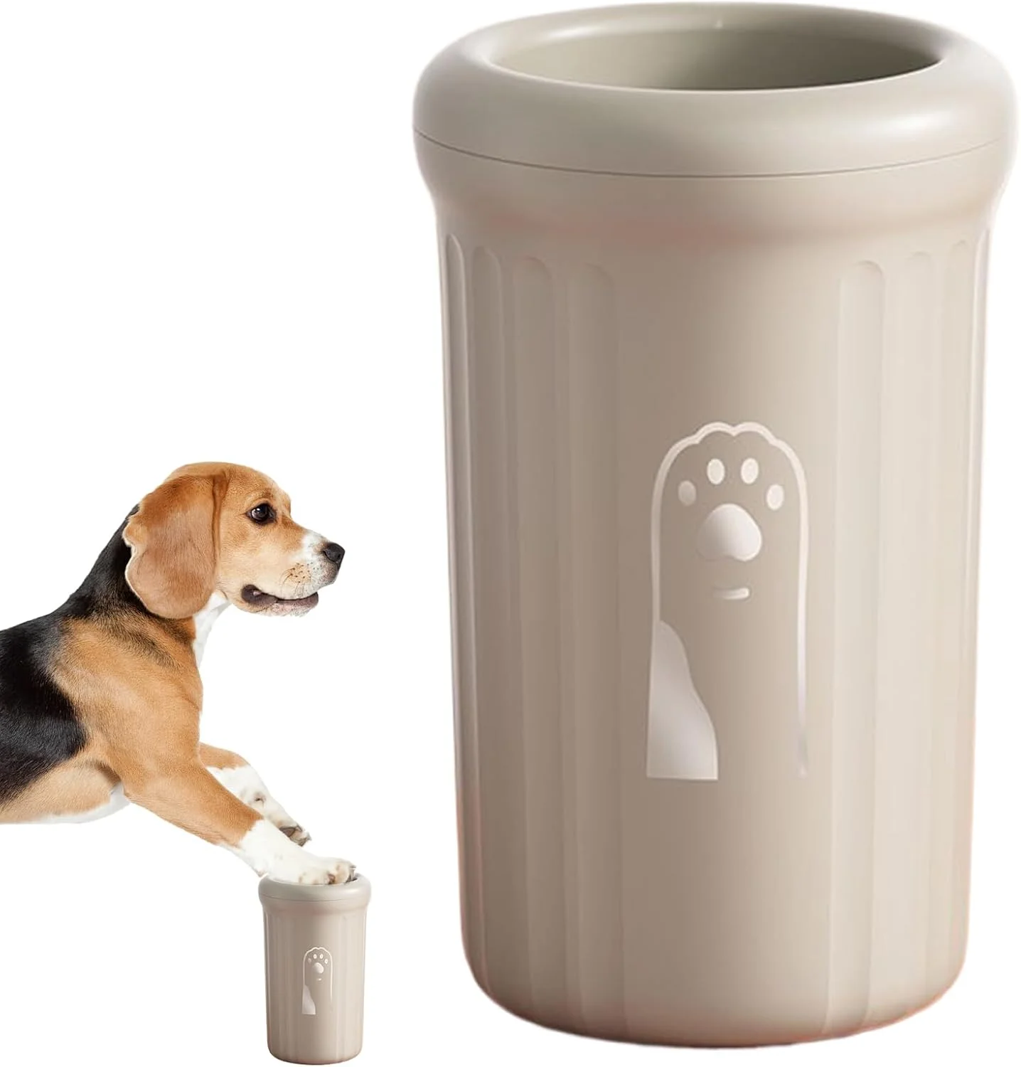 فنجان شستشوی پای سگ، تمیز کننده قابل حمل پنجه حیوانات خانگی برای سگ ها، گربه ها، بچه گربه ها و توله سگ های کوچک و متوسط، مناسب برای حمام، سفر، کمپینگ