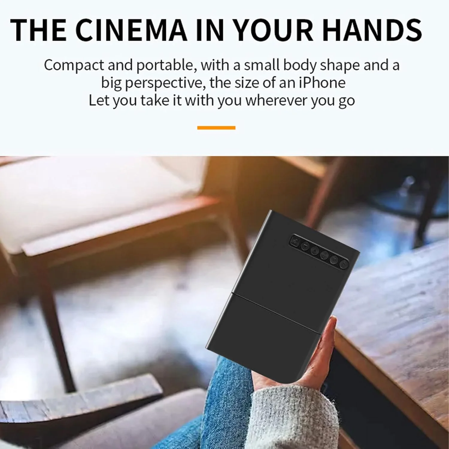 پروژکتور مینی Wisoqu، پروژکتور قابل حمل 1080P Full HD با تصحیح خودکار کیستون، روشنایی 100ANSI 6000lm، کنتراست 10000:1، بلندگوی داخلی، پروژکتورهای فیلم سینمای خانگی پروژکتور مینی Wisoqu، پروژکتور قابل حمل 1080P Full HD با تصحیح خودکار کیستون، روشنایی 100ANSI 6000lm، کنتراست 10000:1، بلندگوی داخلی، پروژکتورهای فیلم سینمای خانگی