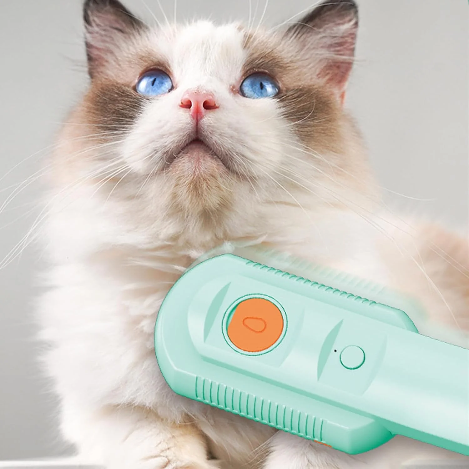 برس سگ برای ریزش مو | برس تمیز کننده بخار سگ با شارژ Type-C - شانه ریزش مو چند منظوره حیوانات خانگی برای ماساژ تمیز کردن توله سگ و بچه گربه کوچک، متوسط و بزرگ