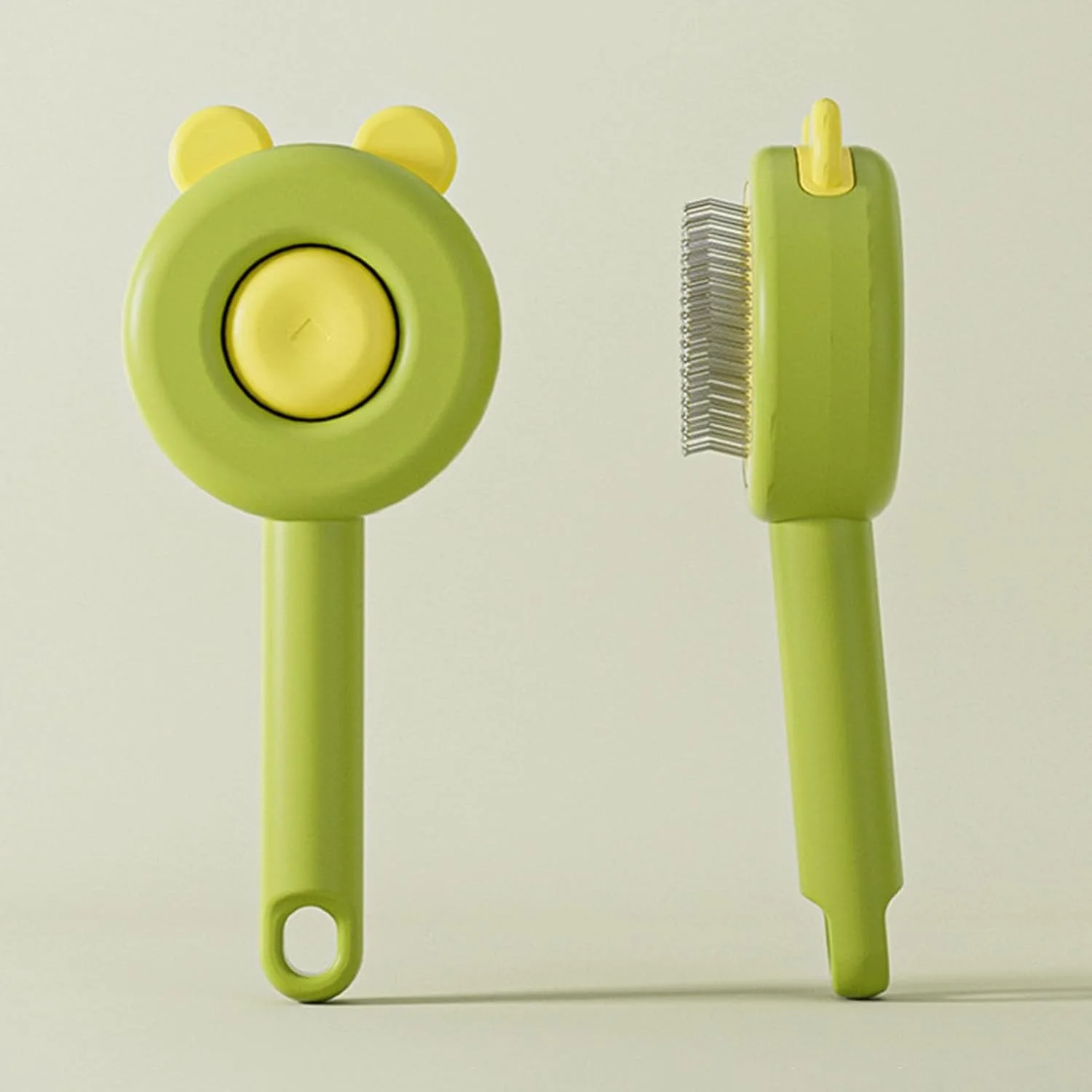 برس مویی لغزنده برای سگ ها - ضد لغزش با دکمه رهاسازی | شانه نظافت موی توله سگ - برای حمام کردن سگ ها و گربه های مو بلند و کوتاه، نظافت در فضای داخلی و خارجی برس مویی لغزنده برای سگ ها - ضد لغزش با دکمه رهاسازی | شانه نظافت موی توله سگ - برای حمام کردن سگ ها و گربه های مو بلند و کوتاه، نظافت در فضای داخلی و خارجی