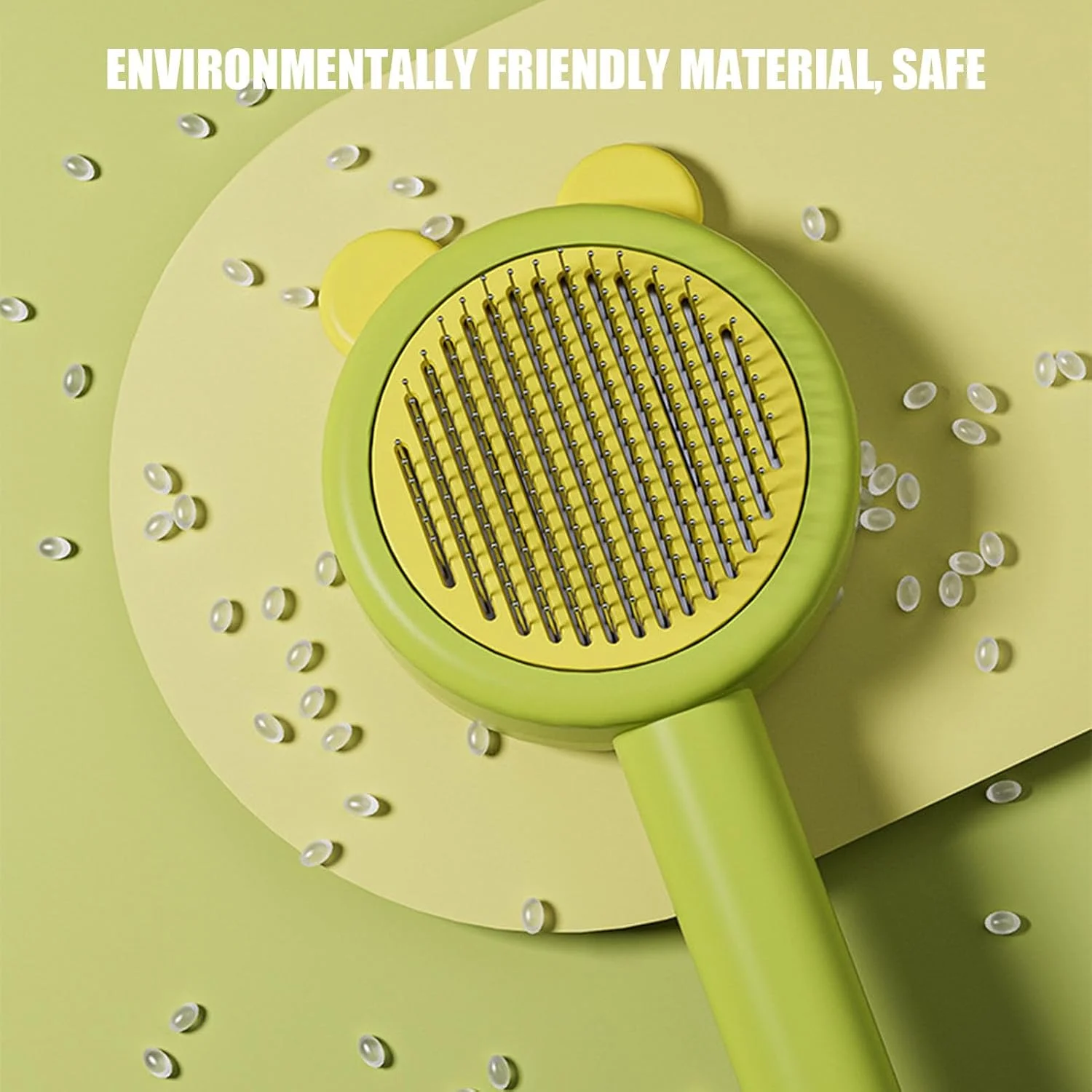 برس مویی لغزنده برای سگ ها - ضد لغزش با دکمه رهاسازی | شانه نظافت موی توله سگ - برای حمام کردن سگ ها و گربه های مو بلند و کوتاه، نظافت در فضای داخلی و خارجی برس مویی لغزنده برای سگ ها - ضد لغزش با دکمه رهاسازی | شانه نظافت موی توله سگ - برای حمام کردن سگ ها و گربه های مو بلند و کوتاه، نظافت در فضای داخلی و خارجی