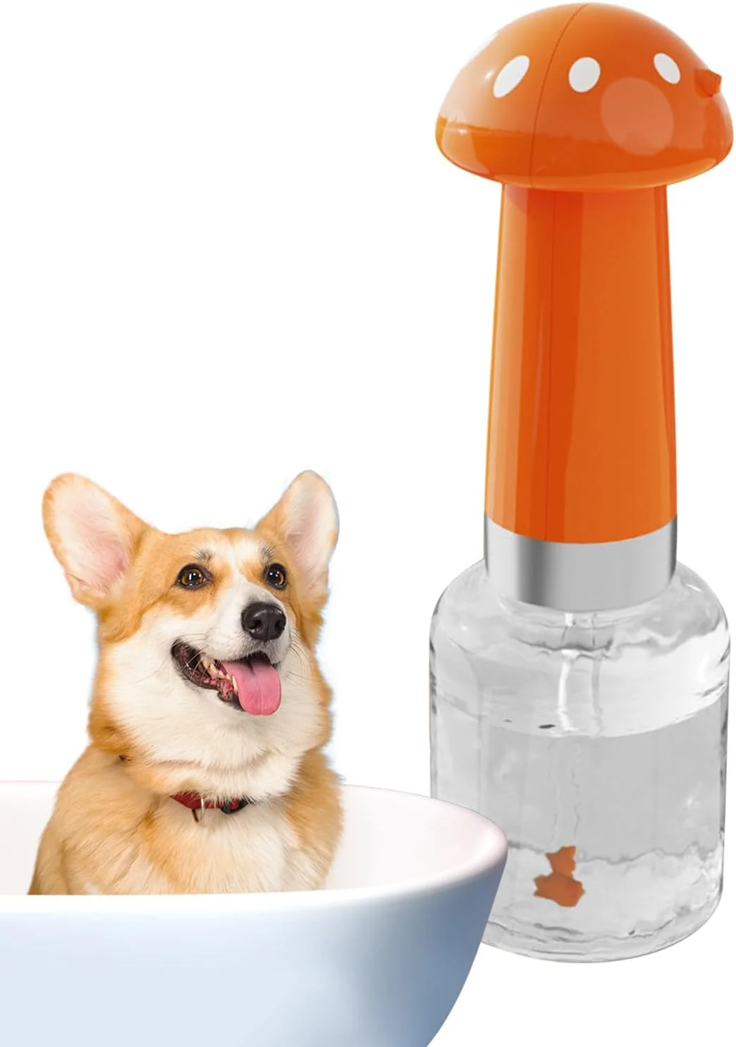 دستگاه پخش کننده صابون سگ - دستگاه پخش کننده فوم اتوماتیک برای حیوانات خانگی، لوازم قارچی شکل قابل حمل برای حمام و پناهگاه، مناسب برای موهای کوتاه و بلند دستگاه پخش کننده صابون سگ - دستگاه پخش کننده فوم اتوماتیک برای حیوانات خانگی، لوازم قارچی شکل قابل حمل برای حمام و پناهگاه، مناسب برای موهای کوتاه و بلند