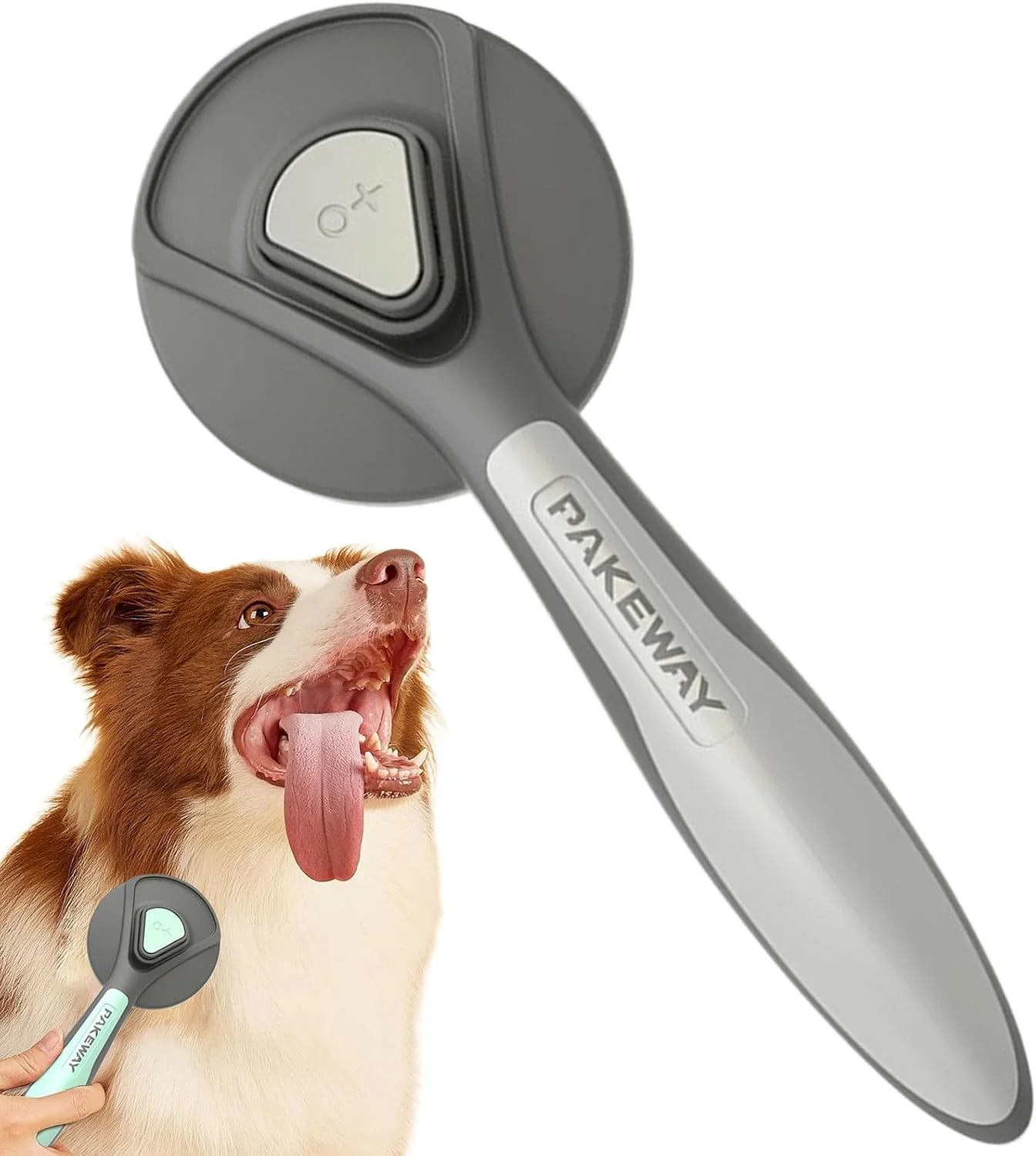 برس نظافت سگ - برس خود تمیز شونده، شانه حمام ریزش موی حیوانات خانگی، برای موهای کوتاه و بلند مناسب برای استفاده روزانه در خانه و مسافرت برای توله سگ، بچه گربه، خرگوش، اسب، حیوانات کوچک و متوسط برس نظافت سگ - برس خود تمیز شونده، شانه حمام ریزش موی حیوانات خانگی، برای موهای کوتاه و بلند مناسب برای استفاده روزانه در خانه و مسافرت برای توله سگ، بچه گربه، خرگوش، اسب، حیوانات کوچک و متوسط