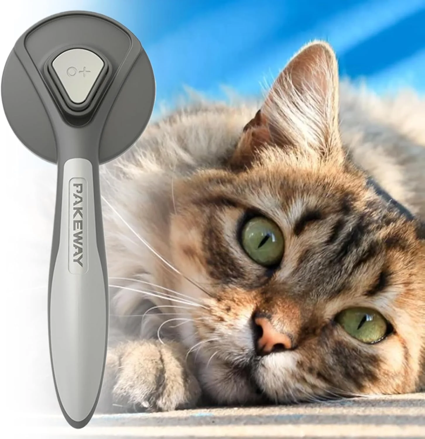 برس نظافت سگ - برس خود تمیز شونده، شانه حمام ریزش موی حیوانات خانگی، برای موهای کوتاه و بلند مناسب برای استفاده روزانه در خانه و مسافرت برای توله سگ، بچه گربه، خرگوش، اسب، حیوانات کوچک و متوسط