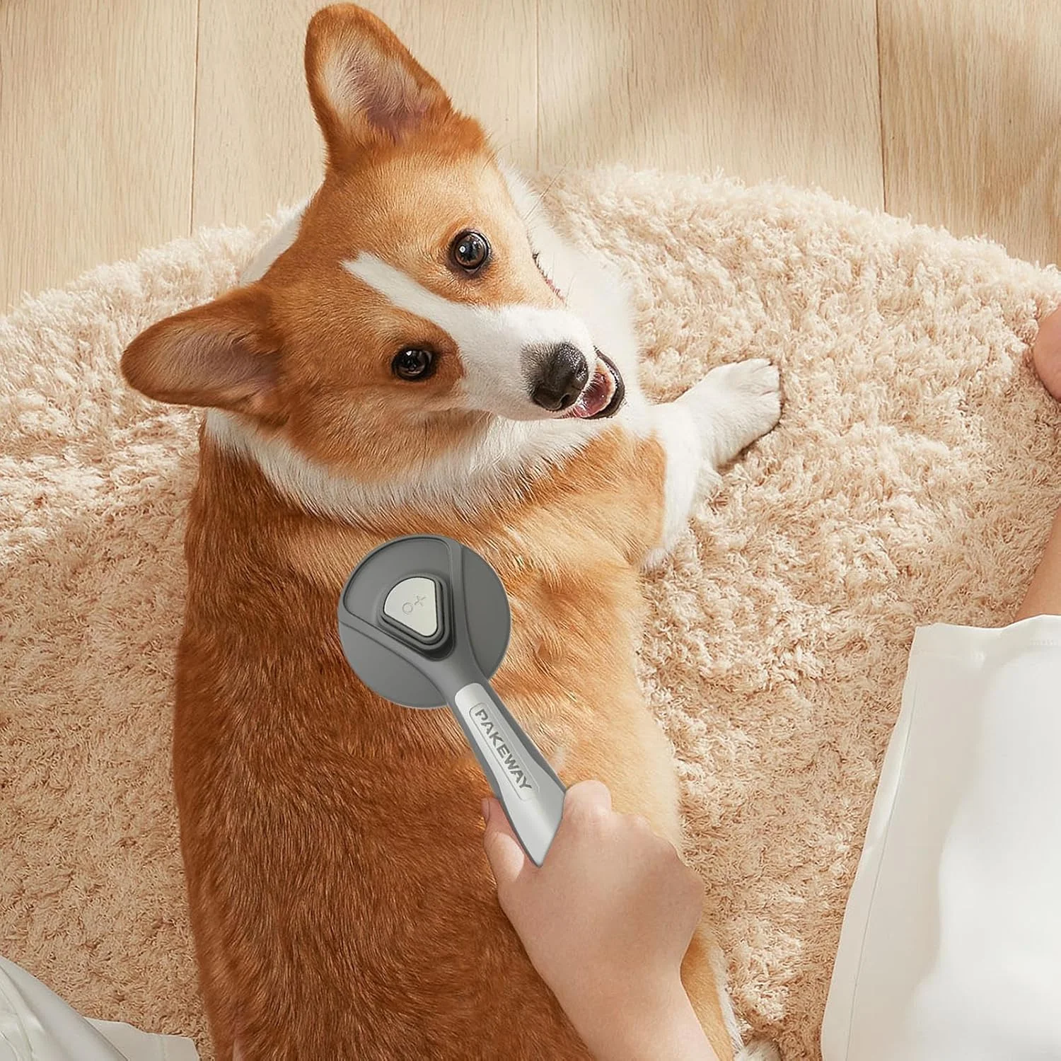 برس نرم کننده مو سگ، برس نظافت خود تمیز شونده | شانه حمام ریزش مو حیوانات خانگی - برای موهای کوتاه و بلند، استفاده روزانه در خانه، مسافرت، توله سگ، بچه گربه، سگ، خرگوش، اسب، کوچک و متوسط