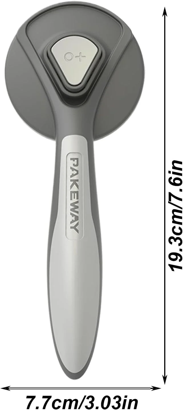 برس نرم کننده مو سگ، برس نظافت خود تمیز شونده | شانه حمام ریزش مو حیوانات خانگی - برای موهای کوتاه و بلند، استفاده روزانه در خانه، مسافرت، توله سگ، بچه گربه، سگ، خرگوش، اسب، کوچک و متوسط