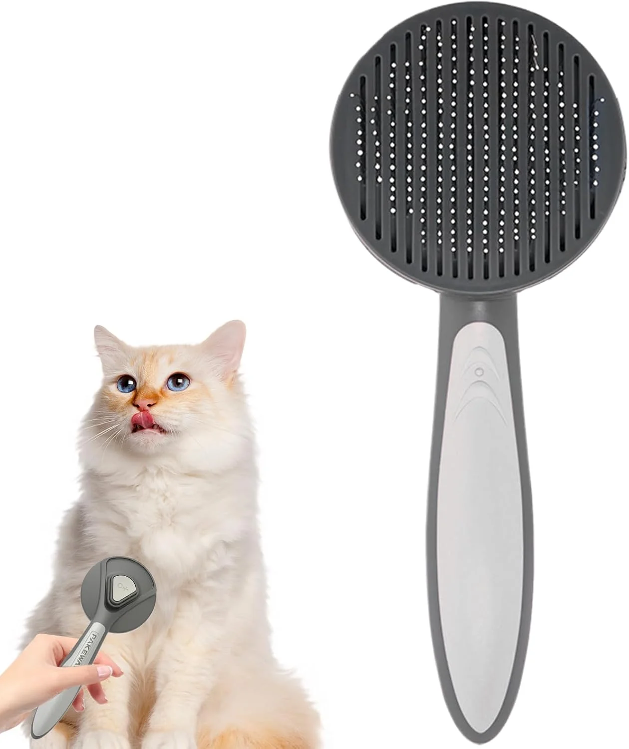 شانه گربه برای ریزش مو، برس نظافت سازگار با پوست | برس نظافت نرم کننده برای تمیز کردن توله سگ - برای موهای کوتاه و بلند، استفاده روزانه در خانه و مسافرت، مناسب برای سگ، بچه گربه، خرگوش، اسب، نژادهای کوچک، متوسط و بزرگ شانه گربه برای ریزش مو، برس نظافت سازگار با پوست | برس نظافت نرم کننده برای تمیز کردن توله سگ - برای موهای کوتاه و بلند، استفاده روزانه در خانه و مسافرت، مناسب برای سگ، بچه گربه، خرگوش، اسب، نژادهای کوچک، متوسط و بزرگ