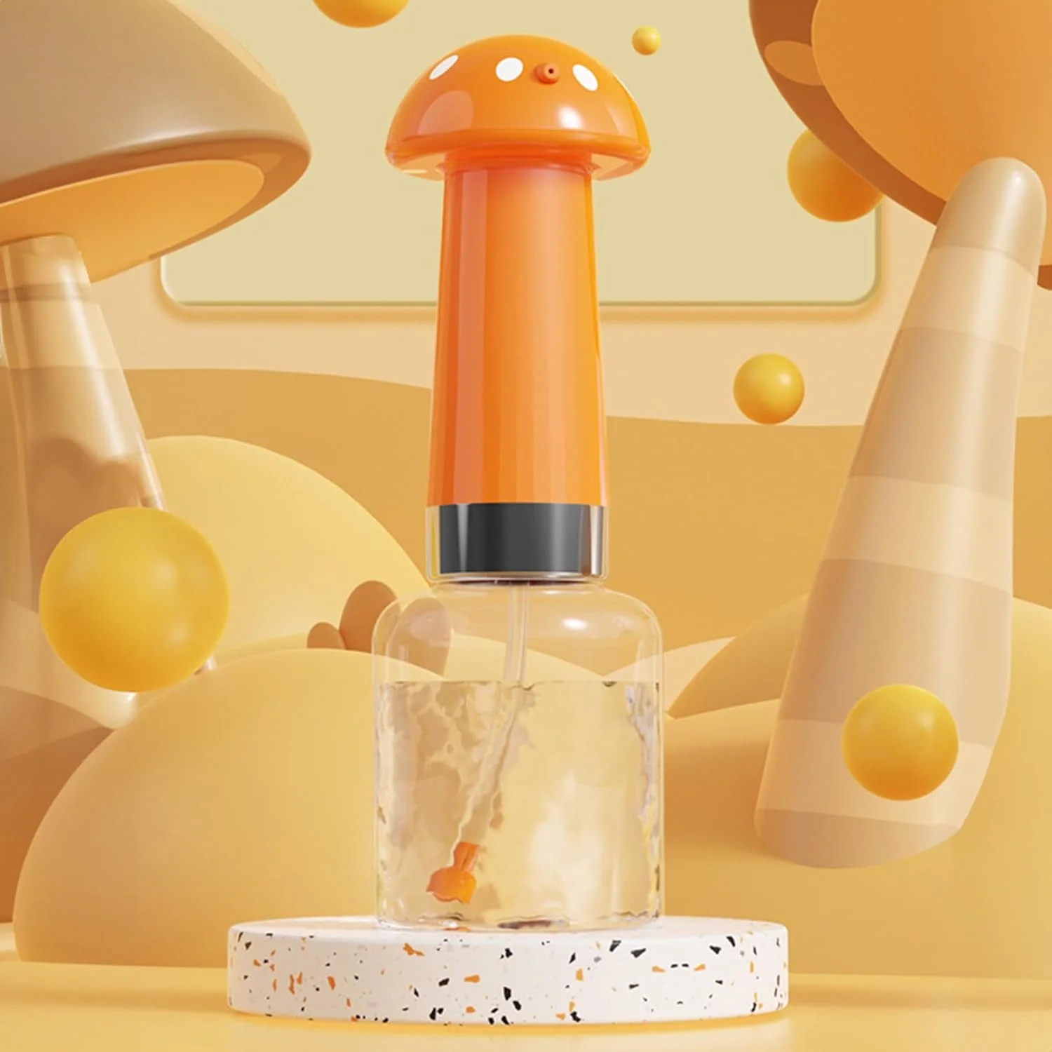 دیسپنسر شامپو سگ، دیسپنسر فوم اتوماتیک دوش برای بچه گربه | ابزار نظافت حیوانات خانگی با طرح قارچ بامزه برای حمام منزل و مسافرت دیسپنسر شامپو سگ، دیسپنسر فوم اتوماتیک دوش برای بچه گربه | ابزار نظافت حیوانات خانگی با طرح قارچ بامزه برای حمام منزل و مسافرت