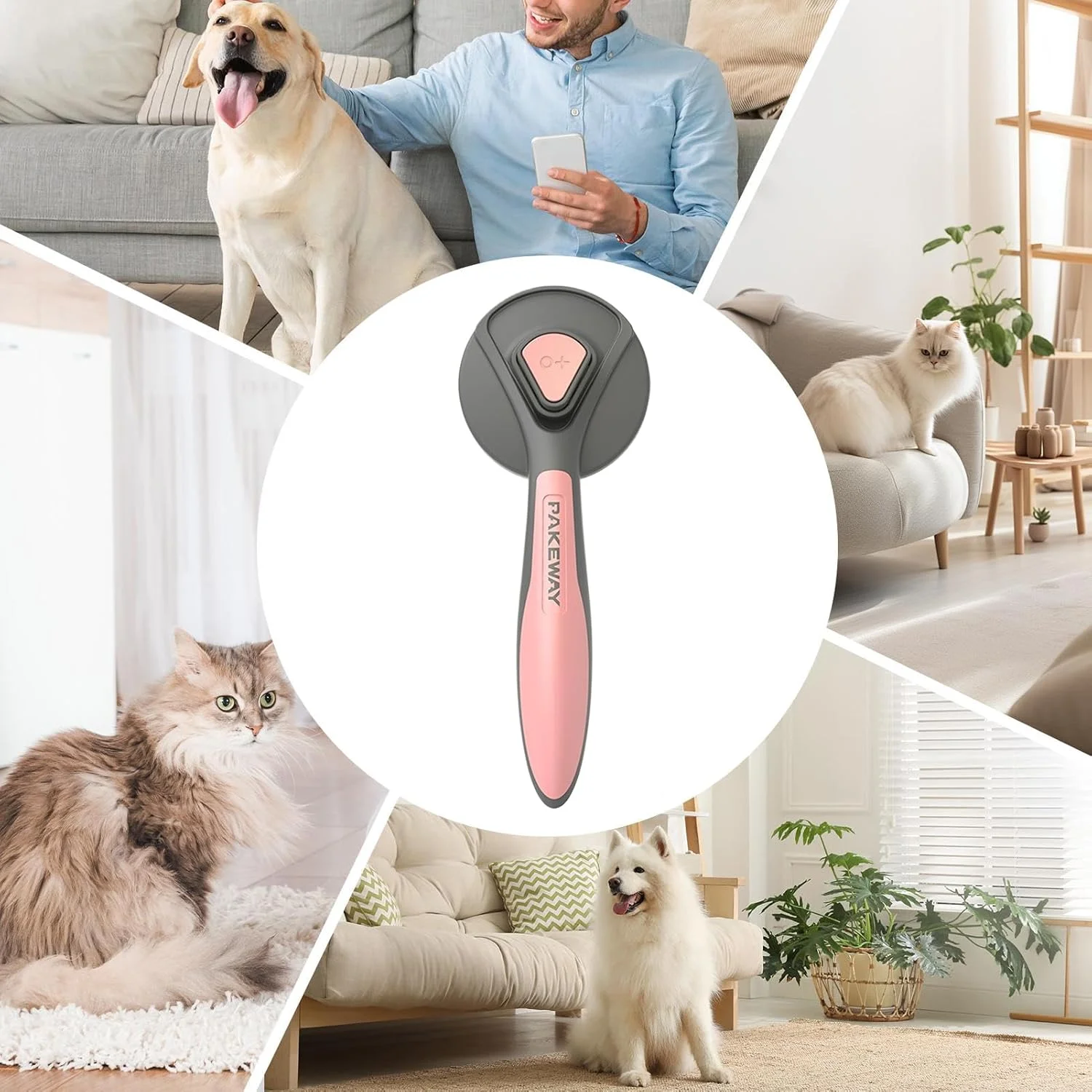 برس نظافت سگ، لوازم حیوانات خانگی ضد لغزش، شانه حمام ریزش موی حیوانات خانگی، برای سگ، گربه، خرگوش، اسب مو کوتاه و بلند، مناسب استفاده روزانه در خانه و مسافرت، سایز کوچک و متوسط برس نظافت سگ، لوازم حیوانات خانگی ضد لغزش، شانه حمام ریزش موی حیوانات خانگی، برای سگ، گربه، خرگوش، اسب مو کوتاه و بلند، مناسب استفاده روزانه در خانه و مسافرت، سایز کوچک و متوسط