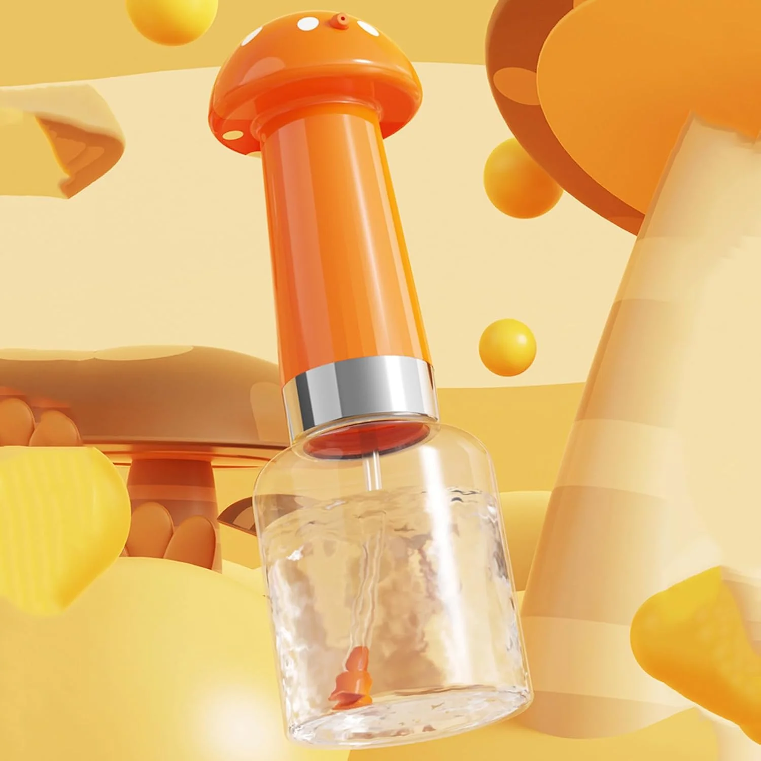 دستگاه پخش شامپو سگ - دستگاه فوم صابون دوش توله سگ | ابزار پاک کننده حیوانات به شکل قارچ برای نژادهای کوچک و متوسط