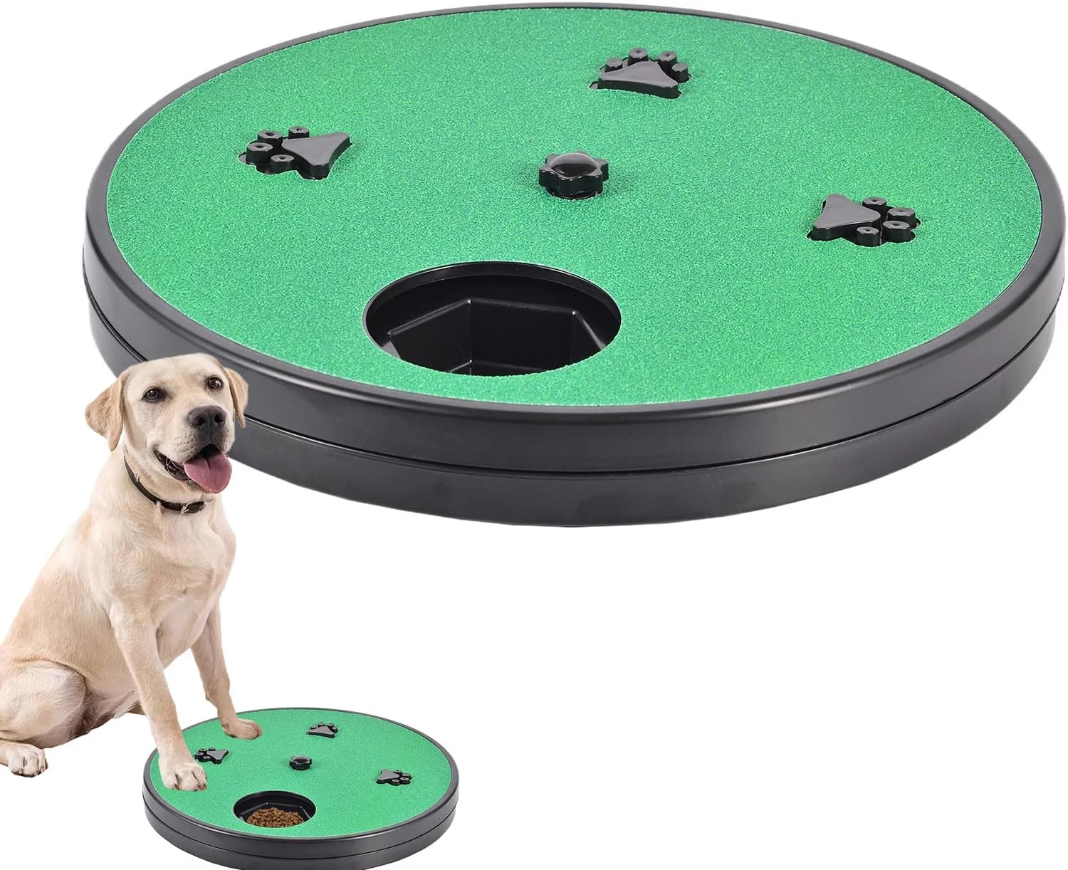 پد خراش سگ | پد خراش جعبه تشویقی | صفحه خراش چرخشی سگ برای ناخن ها، برای آموزش مبلمان، کاناپه، کف و ماشین، جستجو و بو کشیدن