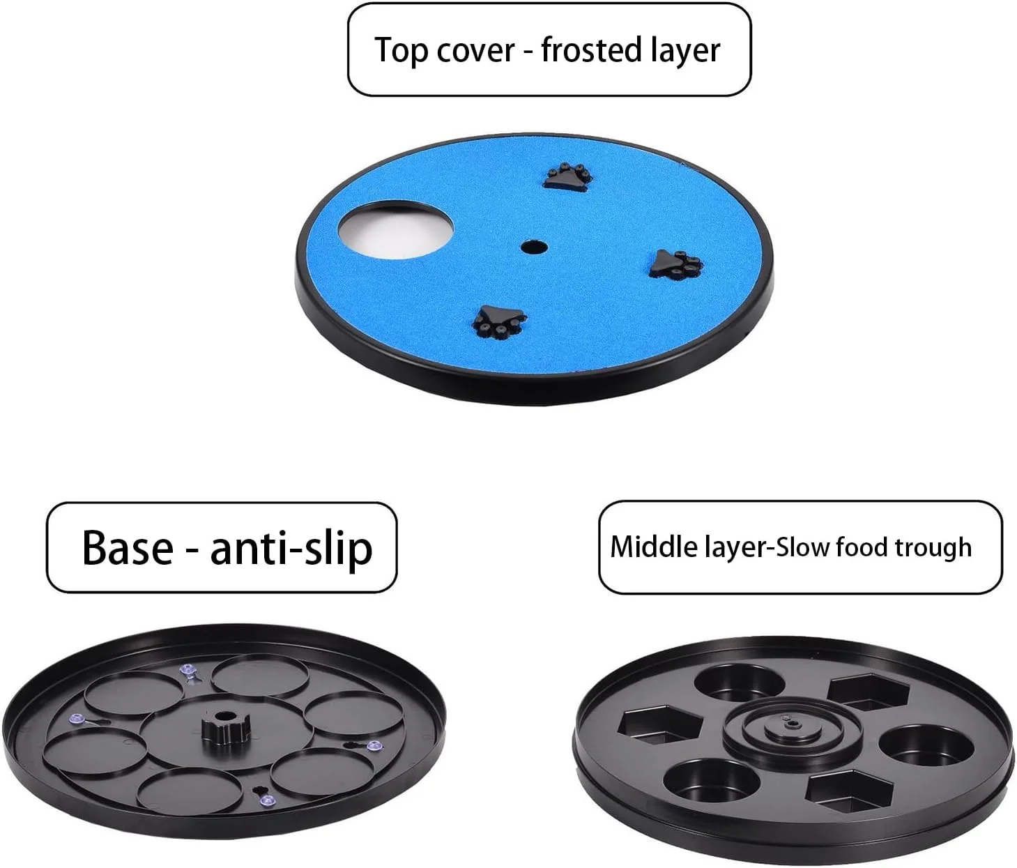 پد خراش سگ | با پازل چرخشی جعبه تشویقی، تخته ناخن چرخشی سگ | برای آموزش مبلمان، کف، ماشین، جستجو و بوییدن پد خراش سگ | با پازل چرخشی جعبه تشویقی، تخته ناخن چرخشی سگ | برای آموزش مبلمان، کف، ماشین، جستجو و بوییدن