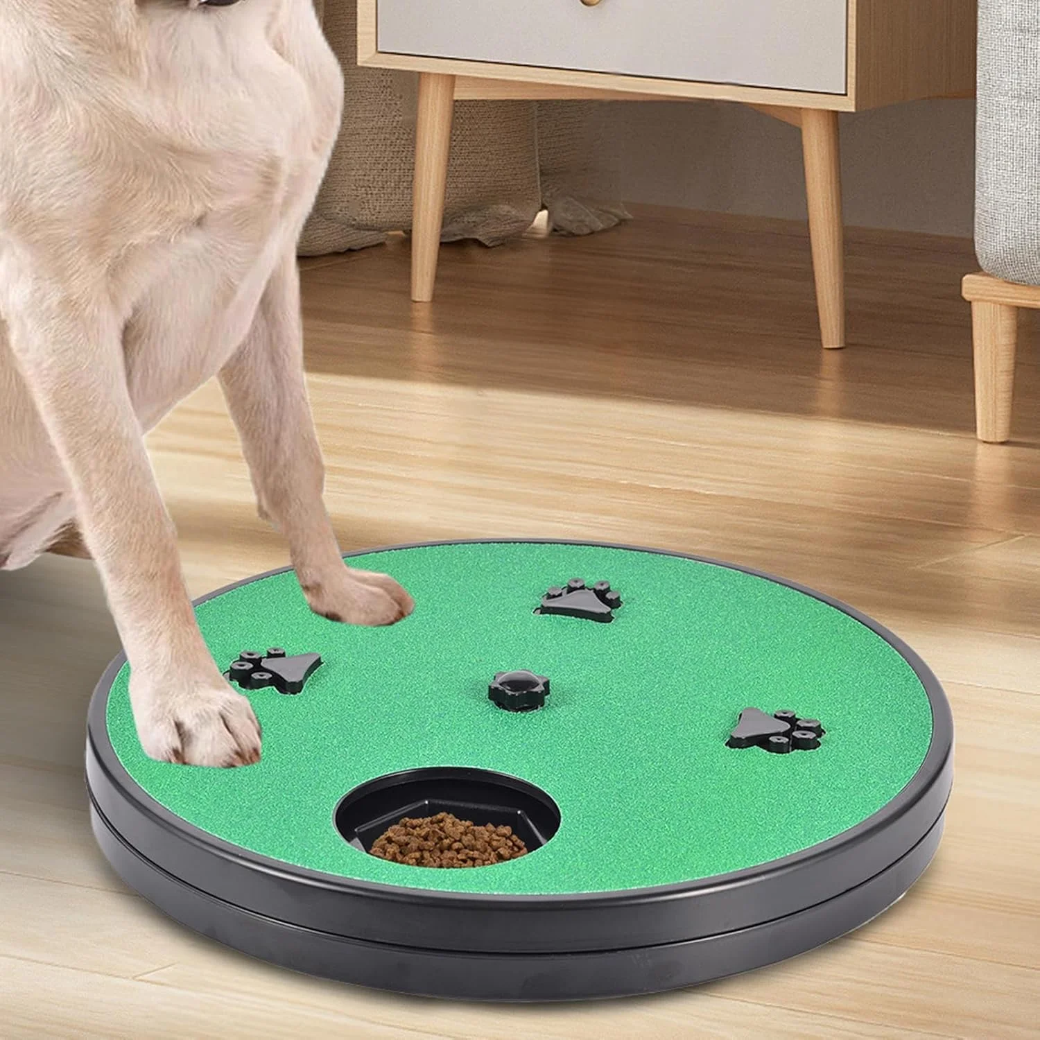 پد خراش سگ - با جعبه پازل چرخان جایزه | تخته خراش سگ - برای آموزش، جستجو و بوییدن مبلمان، مبل، کف و ماشین پد خراش سگ - با جعبه پازل چرخان جایزه | تخته خراش سگ - برای آموزش، جستجو و بوییدن مبلمان، مبل، کف و ماشین