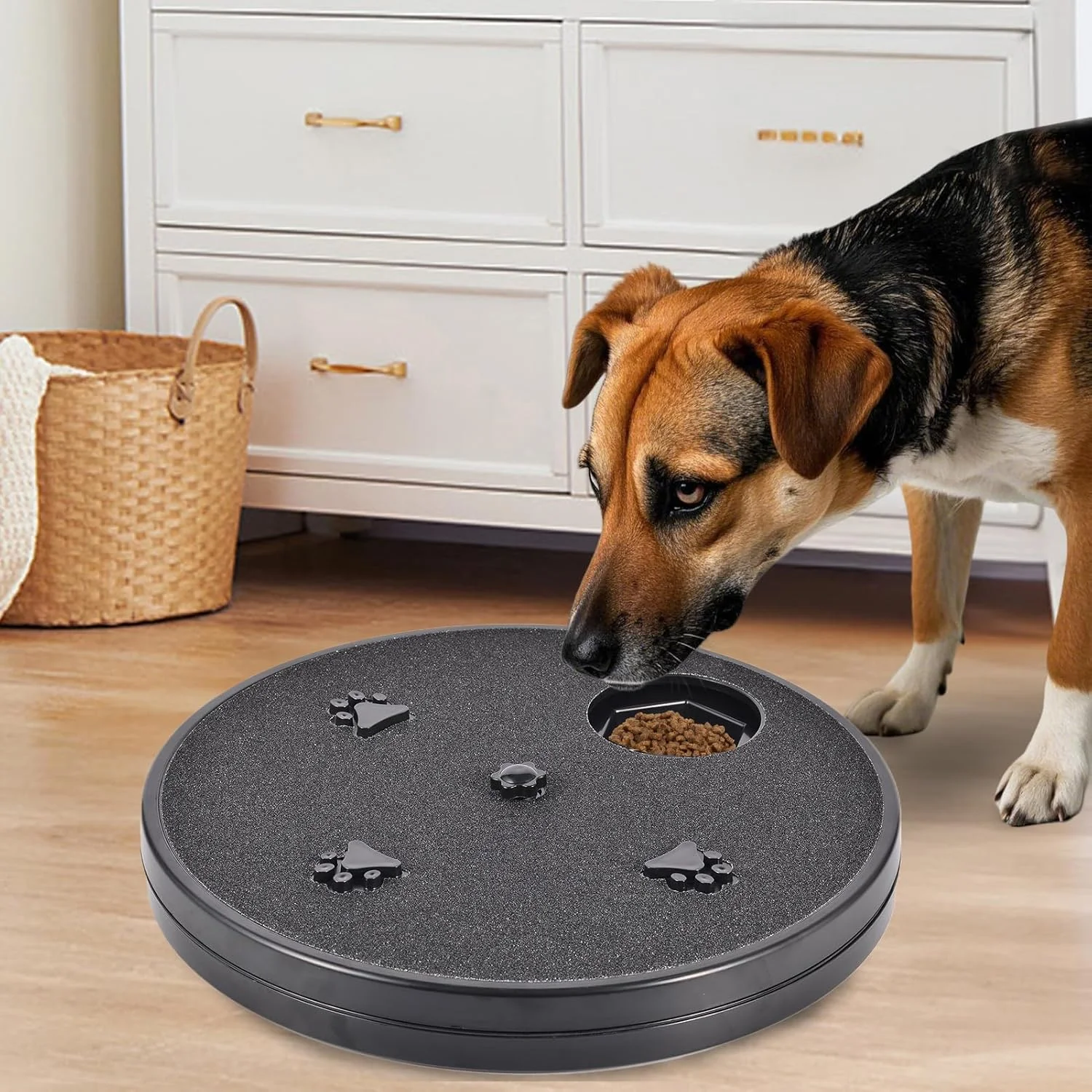 Scratch Board for Dogs,Treats Box Scratcher Pad Puzzle,Rotating Dog Nail Scratch Pad | for Furniture Couch Floor Car Training Foraging Sniffing Scratch Board for Dogs,Treats Box Scratcher Pad Puzzle,Rotating Dog Nail Scratch Pad | for Furniture Couch Floor Car Training Foraging Sniffing