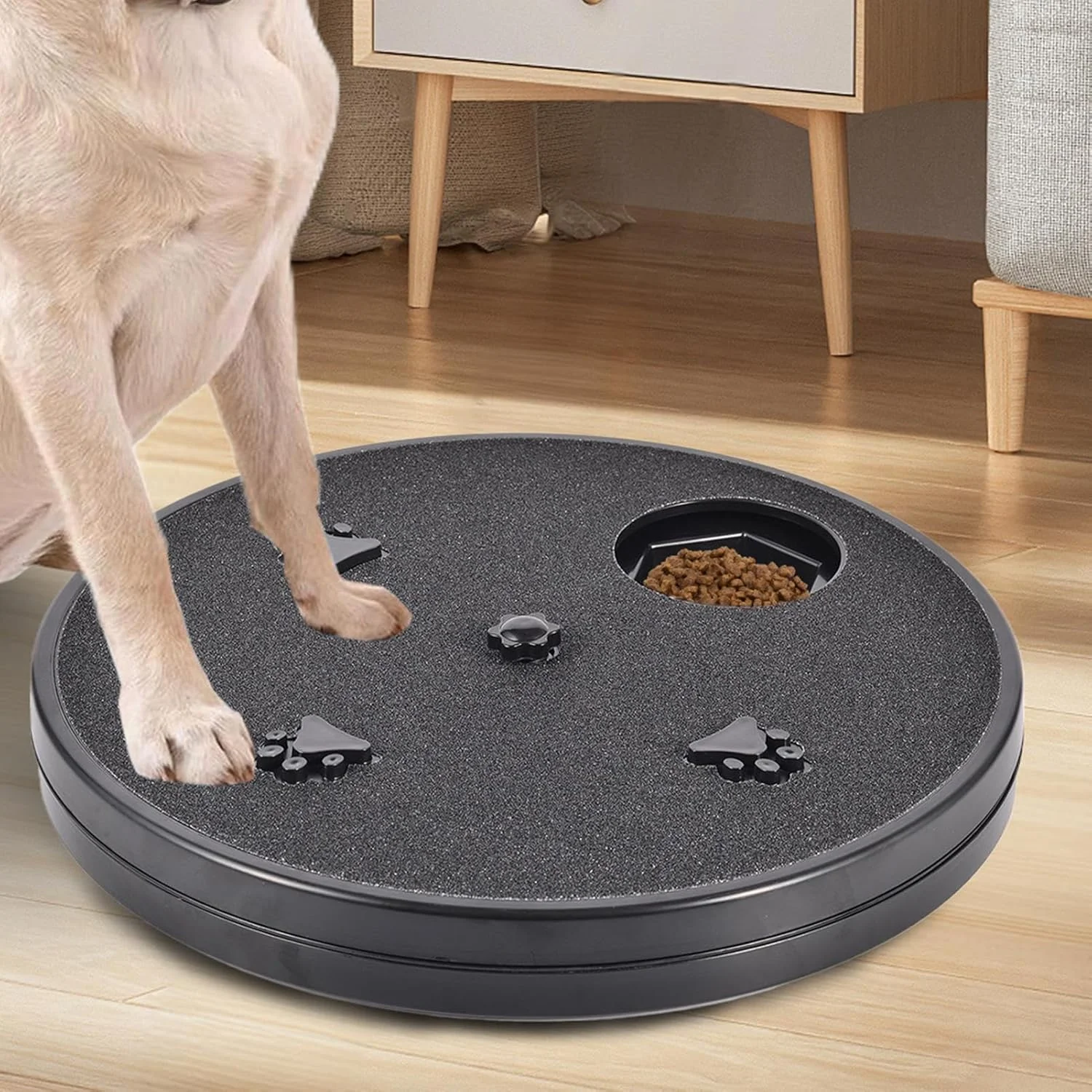Scratch Board for Dogs,Treats Box Scratcher Pad Puzzle,Rotating Dog Nail Scratch Pad | for Furniture Couch Floor Car Training Foraging Sniffing Scratch Board for Dogs,Treats Box Scratcher Pad Puzzle,Rotating Dog Nail Scratch Pad | for Furniture Couch Floor Car Training Foraging Sniffing