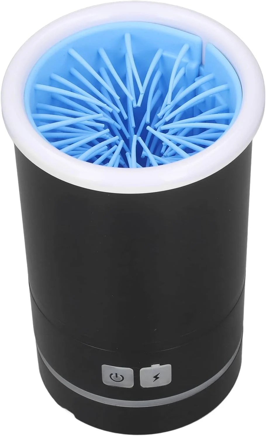 دستگاه شستشوی حیوانات خانگی Denash، دستگاه شستشوی اتوماتیک سگ، برس‌های نرم قابل شارژ USB، تمیز کننده گل و لای، تمیز کننده قابل حمل پای حیوانات خانگی برای سگ و گربه های کوچک و متوسط