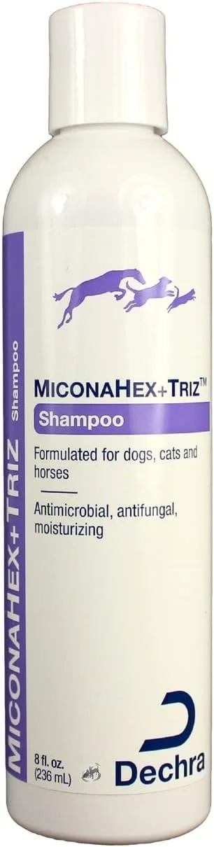 شامپو دچرا MiconaHex + Triz برای سگ، گربه و اسب (236 میلی لیتر)