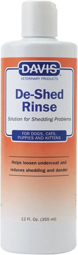 محلول آبکشی ضد ریزش موی حیوانات خانگی دیویس، 355 میلی لیتر