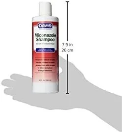 شامپو میکونازول حیوانات خانگی دیویس، 355 میلی لیتر شامپو میکونازول حیوانات خانگی دیویس، 355 میلی لیتر