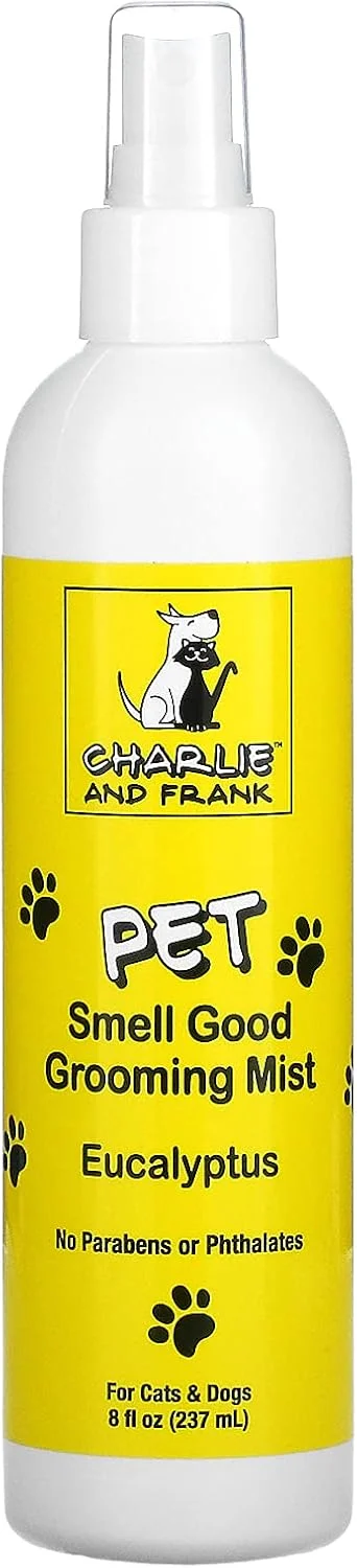 اسپری خوشبو کننده موی سگ و گربه چارلی و فرانک، رایحه اکالیپتوس، 237 میلی لیتر