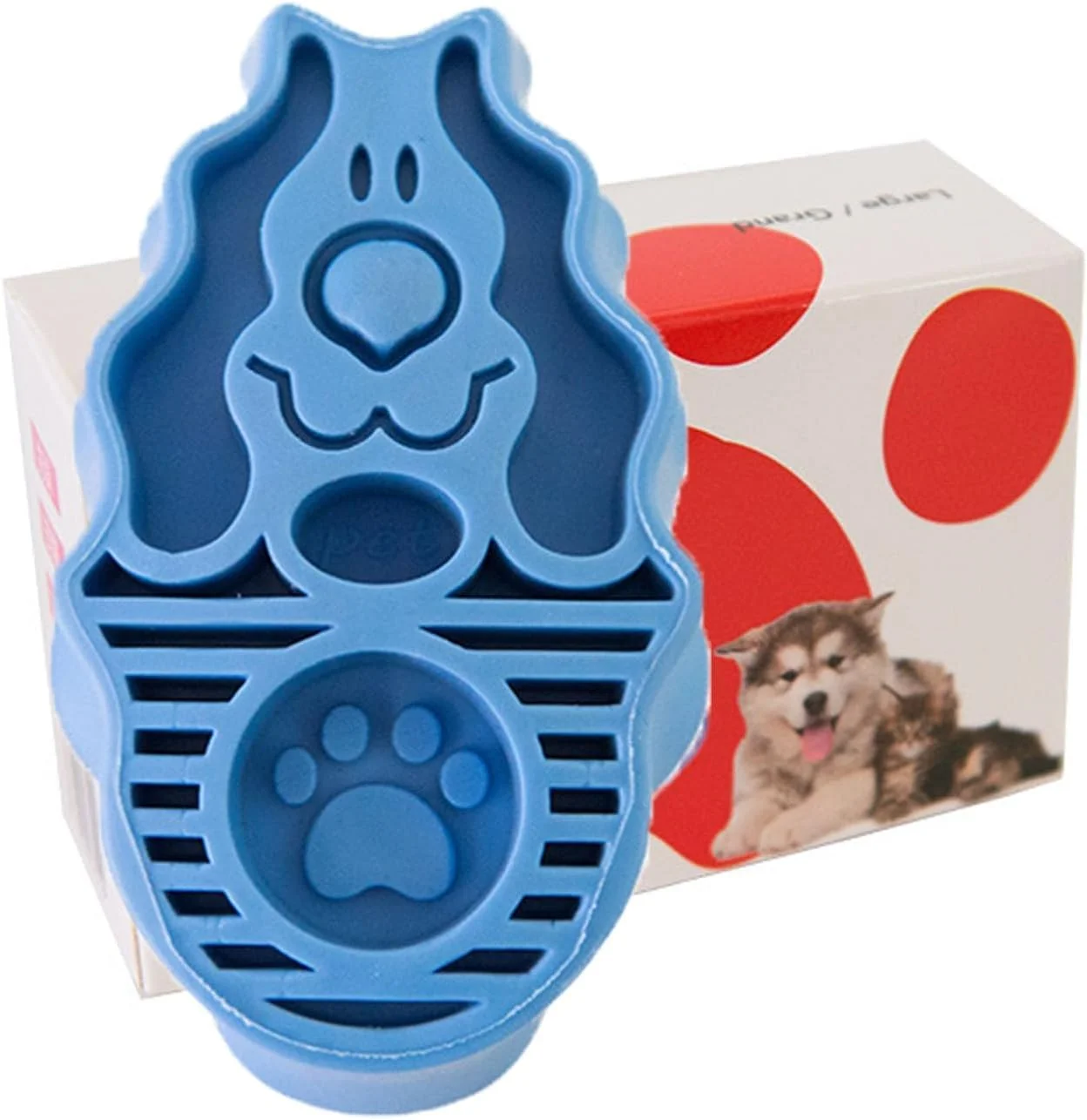 برس سگ، برس نظافت سگ برای شستشو و نظافت توله سگ با موهای بلند و کوتاه