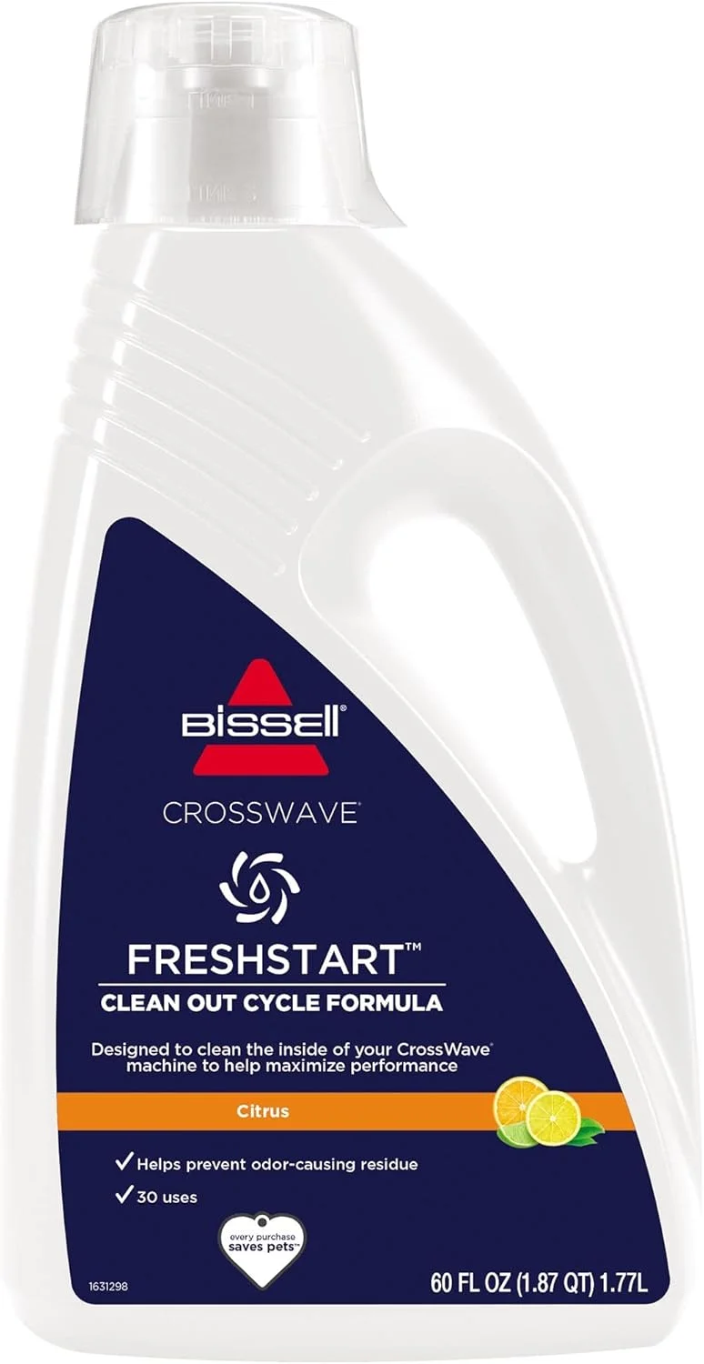 مایع تمیز کننده داخل دستگاه CrossWave بیسل FreshStart، حجم 1.77 لیتر، مدل 3557