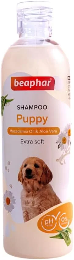 شامپو روغن ماکادمیا Beaphar مخصوص توله سگ ها 250 میلی لیتر