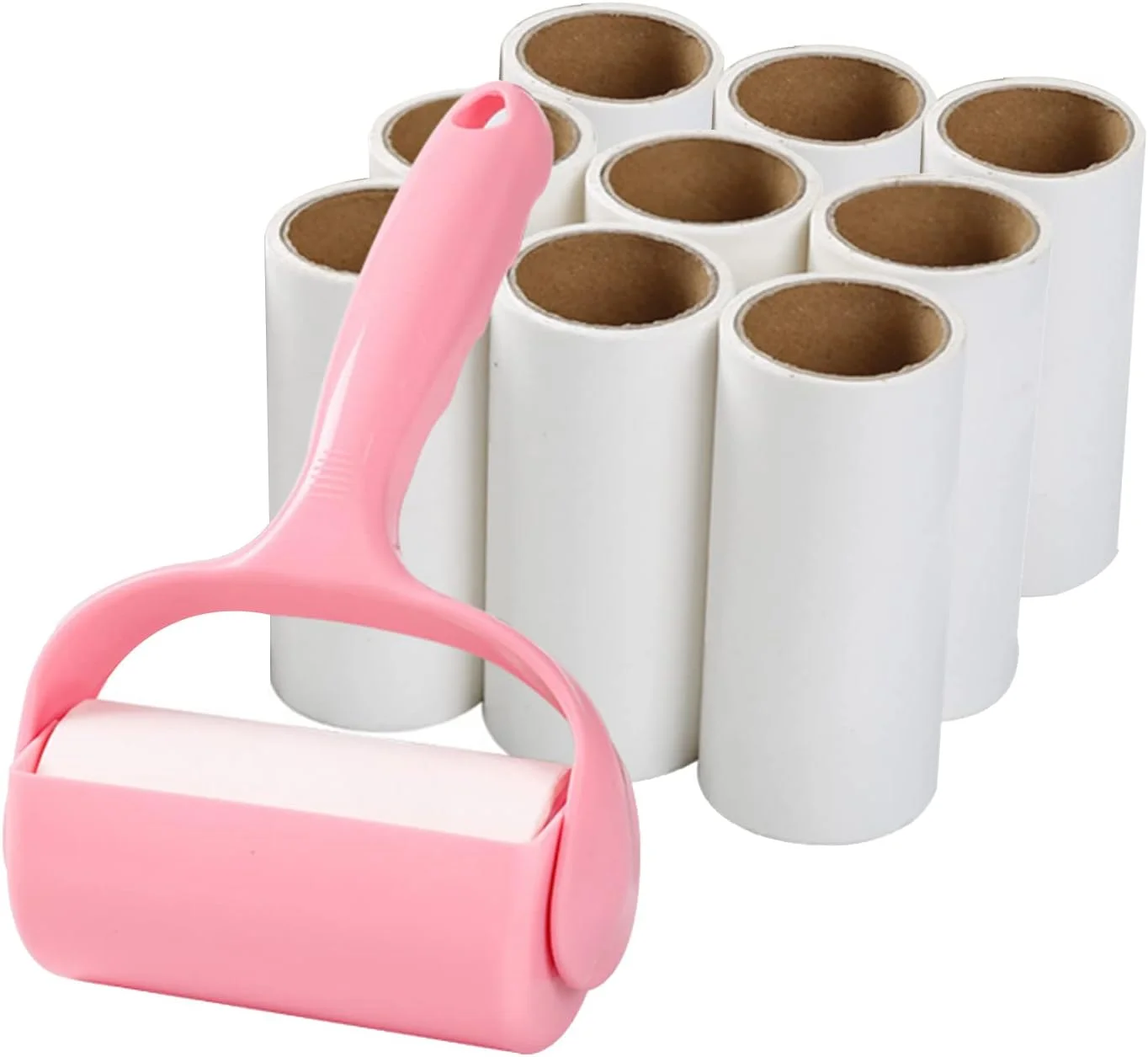 کیت اپیلاتور حیوانات خانگی فوق العاده چسبنده Beauenty، برس غلتکی پرز قابل حمل، برای از بین بردن موی حیوانات خانگی از لباس، مبلمان، مبل، فرش (همراه با 9 عدد پرکننده)