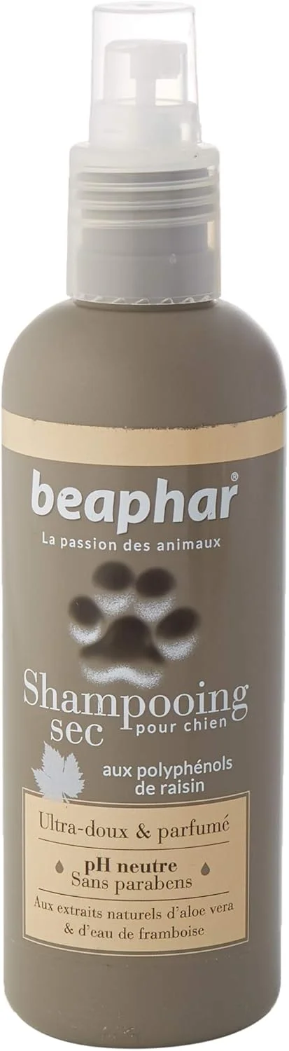 شامپو خشک ممتاز سگ بیفار - 200 میلی لیتر