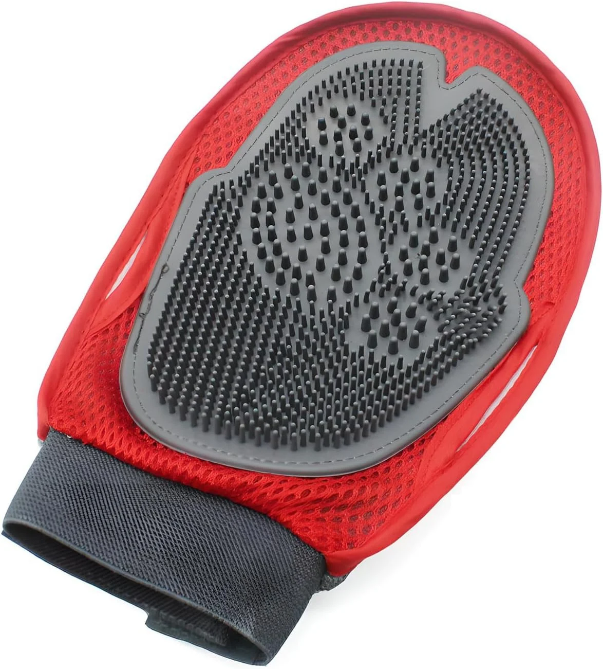 دستکش حمام حیوانات خانگی، دستکش از بین برنده موی حیوانات خانگی، دستکش نظافت موی حیوانات خانگی، دستکش های تمیز کننده ابزار حمام کارآمد برای سگ ها، گربه ها و اسب ها با موهای بلند و کوتاه برای ماساژ و تمیز کردن مبل