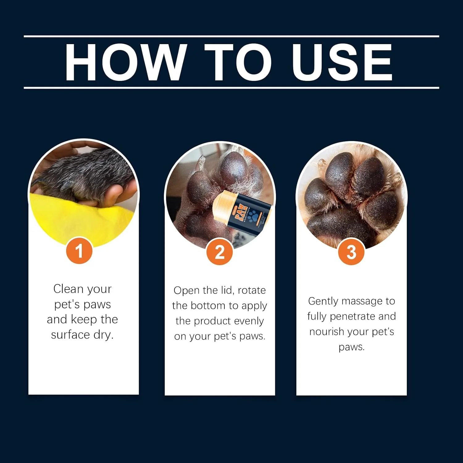 بالم پنجه سگ، فرمول ایمن برای لیس زدن | بالم بینی و پنجه سگ | بالم پنجه توله سگ و بالم پای سگ | کرم پنجه حیوانات خانگی