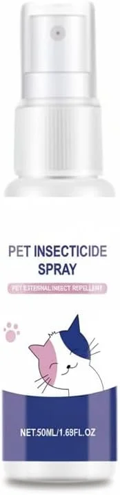 اسپری ازونی 50 میلی لیتری از بین برنده بوی سگ برای خانه، خوشبو کننده گربه، خوشبو کننده اتاق حیوانات خانگی برای بوی ادرار روی فرش یا مبلمان، اسپری از بین برنده بو برای همه حیوانات خانگی برای خانه، مبلمان و فرش